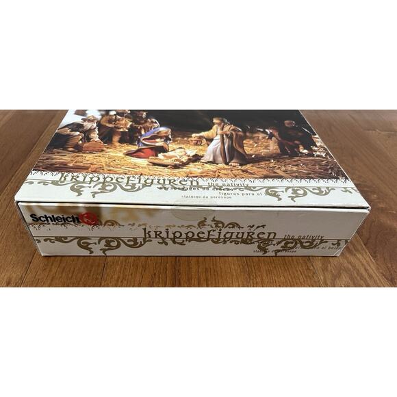 VTG Schleich Krippefiguren 8 Piece Nativity Figurines Set Christmas RETIRED - Picture 4 of 4